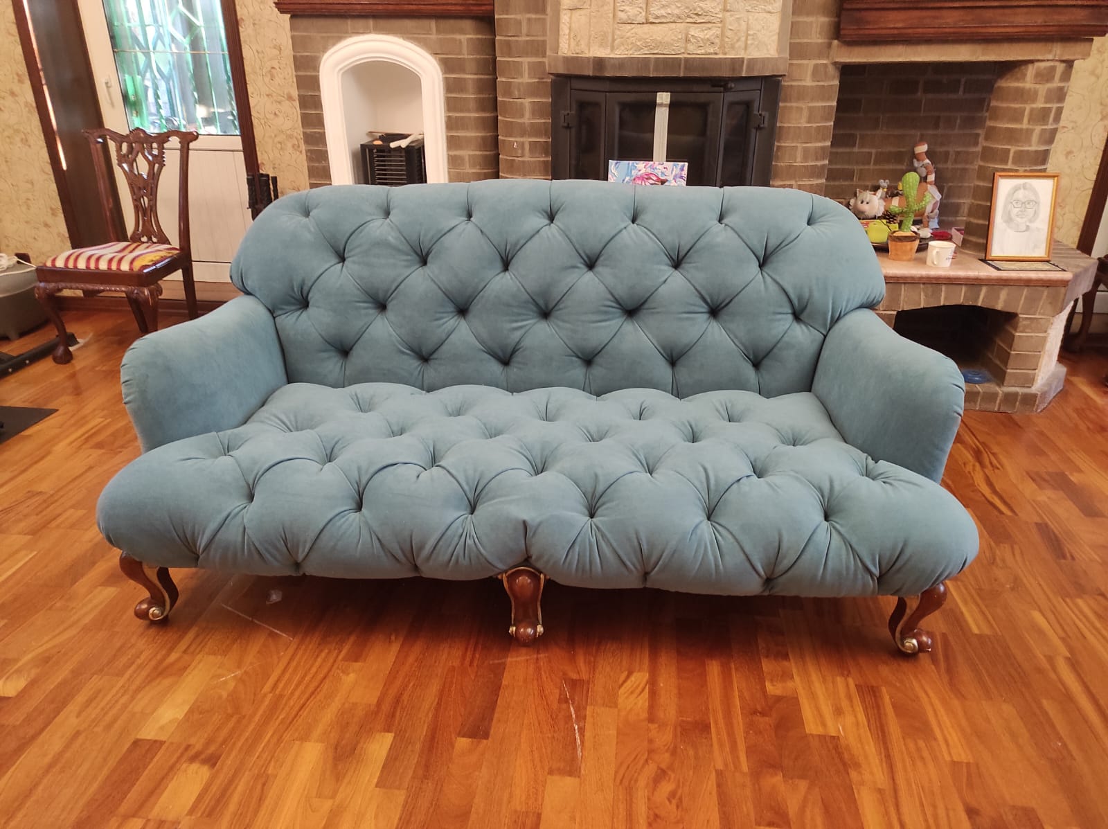 Обивка дивана. Сокольники 